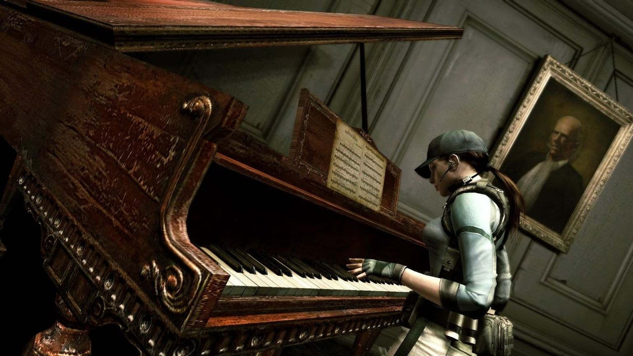 یک پیانو در Resident Evil 5