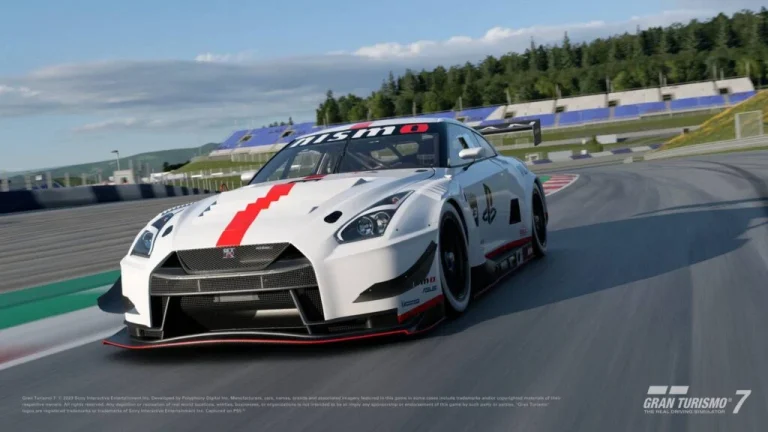 خودروی Nissan GT-R از فیلم Gran Turismo به بازی Gran Turismo 7 اضافه می‌شود