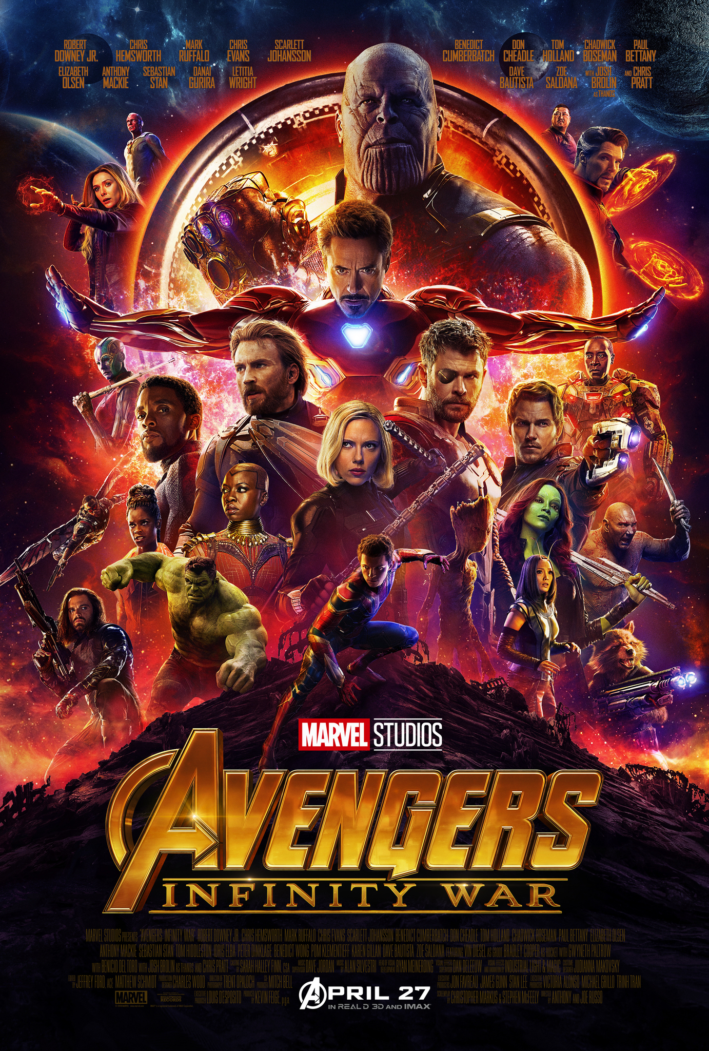 Avengers: Infinity War (2018) - گیمفا: اخبار، نقد و بررسی بازی، سینما، فیلم و سریال
