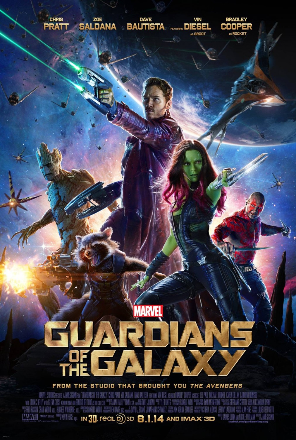 Guardians of the Galaxy (2014) - گیمفا: اخبار، نقد و بررسی بازی، سینما، فیلم و سریال