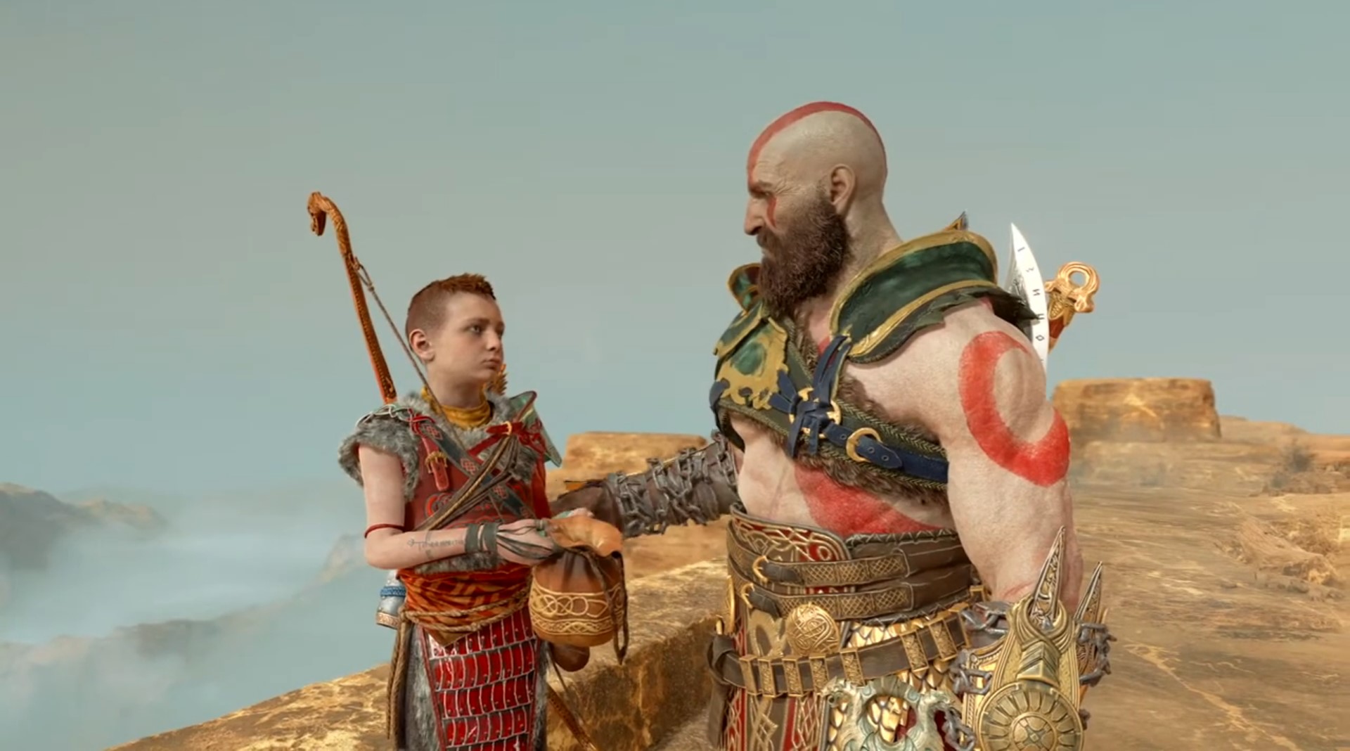 God of War 2018 | صحنه پخش خاکستر Faye God of War 2018 | صحنه پخش خاکستر Faye