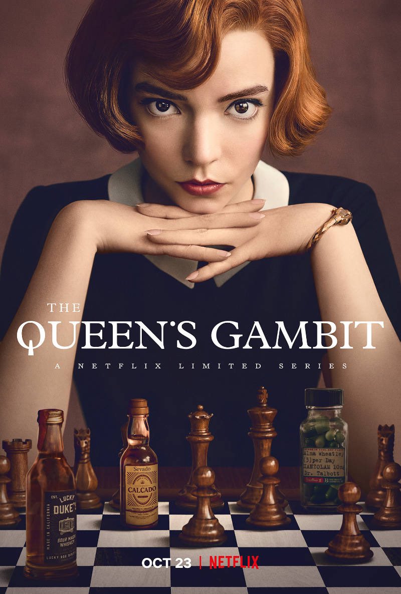 The Queen’s Gambit (TV Series 2020–۲۰۲۰) - گیمفا: اخبار، نقد و بررسی بازی، سینما، فیلم و سریال