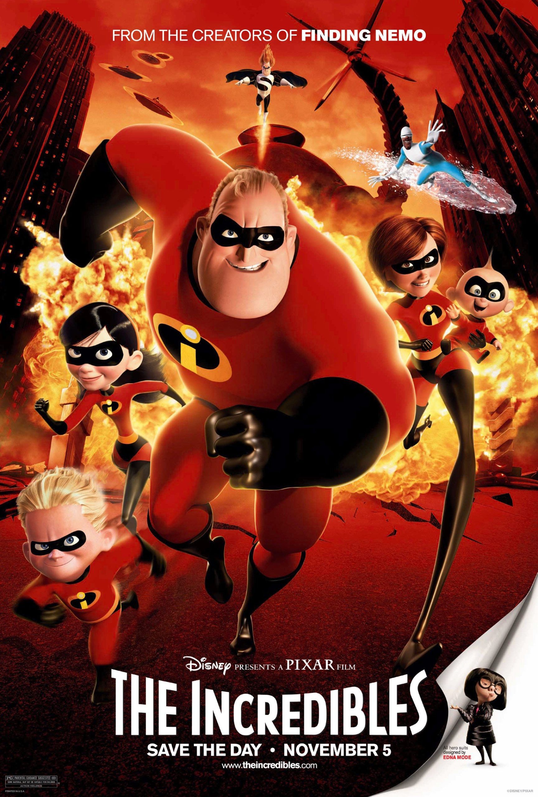 The Incredibles (2004) - گیمفا: اخبار، نقد و بررسی بازی، سینما، فیلم و سریال