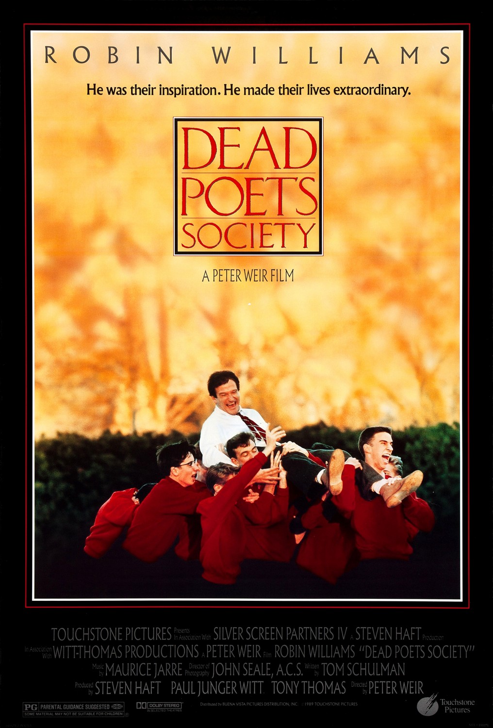 Dead Poets Society (1989) - گیمفا: اخبار، نقد و بررسی بازی، سینما، فیلم و سریال