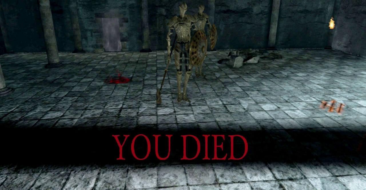 Dark Souls You Died