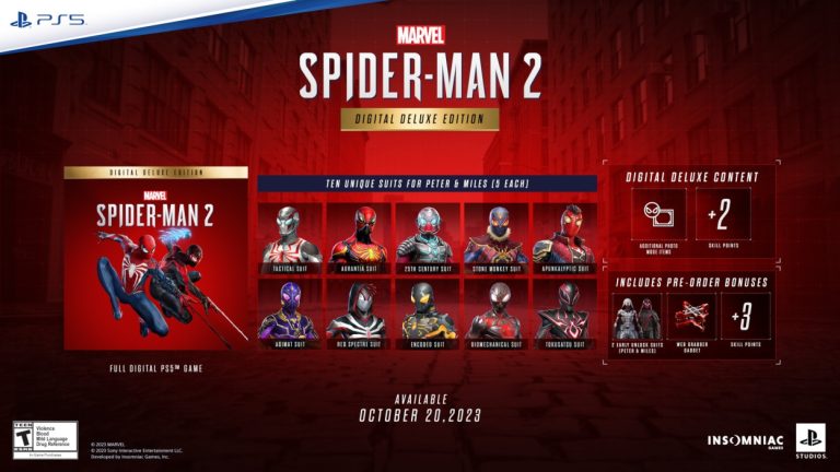تریلر جدید Marvel’s Spider-Man 2 به محتویات نسخه دیلاکس می‌پردازد - گیمفا