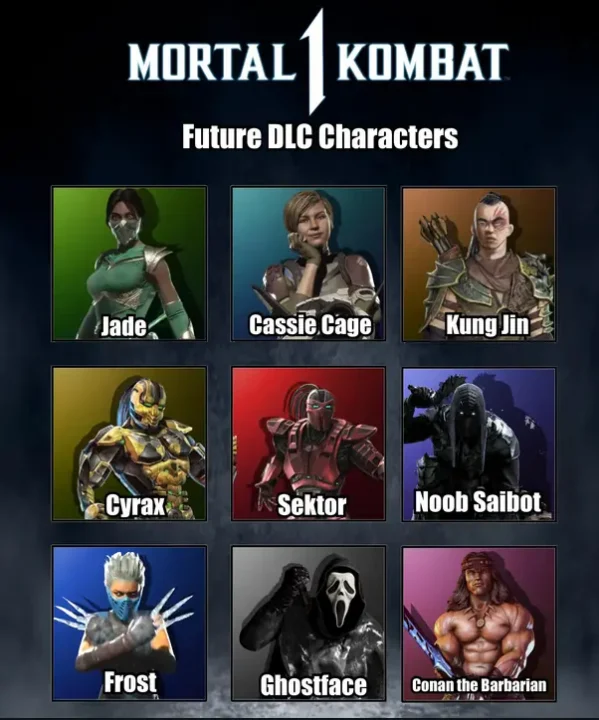 اطلاعات فاش شده از Mortal Kombat 1 به شخصیت‌های محتویات اضافه بعدی اشاره دارد - تی ام گیم