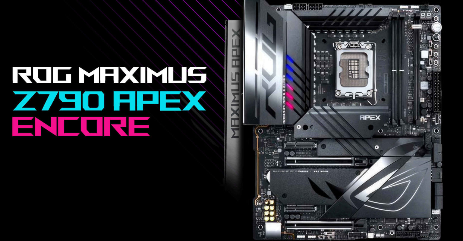 مادربرد رکورد شکن ایسوس معرفی شد ROG MAXIMUS Z790 APEX ENCORE - گیمفا