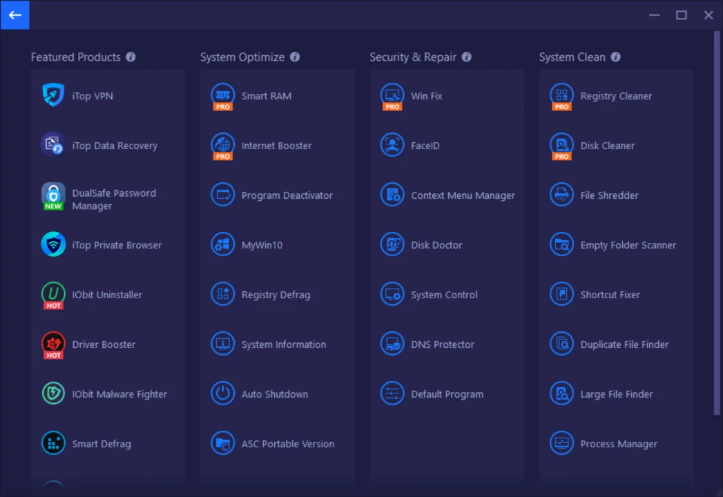 advanced systemcare tools