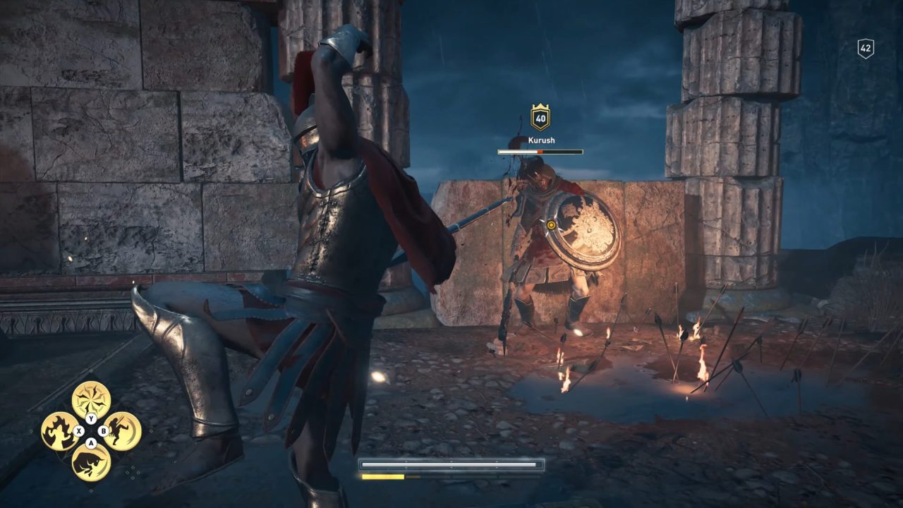 Assassin's Creed Odyssey Kurush Boss Fight