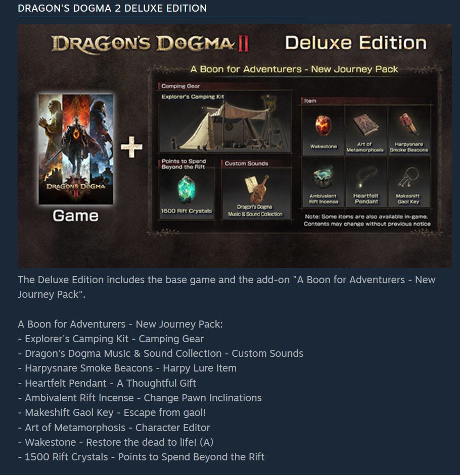 عرضه dragons dogma 2 در استیم برای 22 مارس 2024 تنظیم شده است