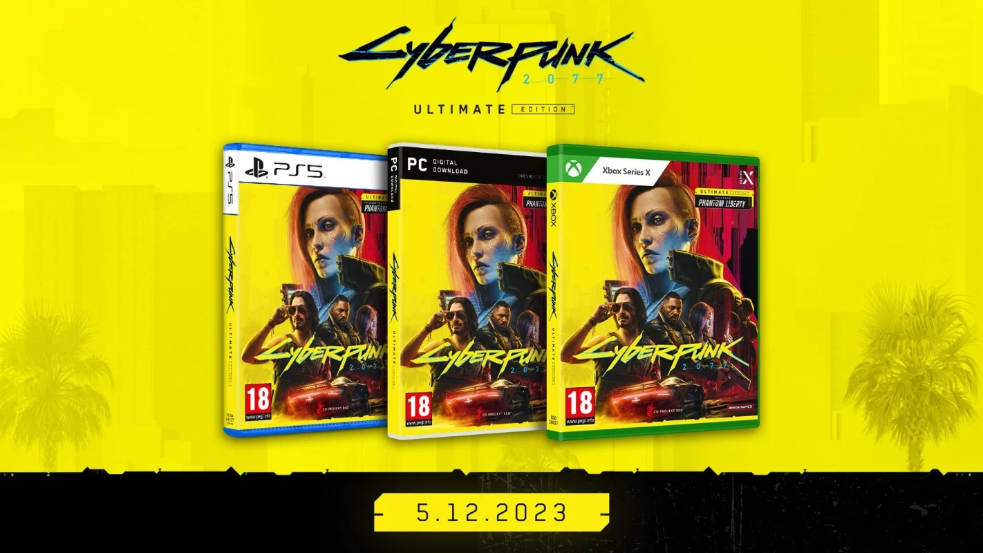 Cyberpunk 2077: Ultimate Edition در تاریخ ۵ دسامبر منتشر خواهد شد.