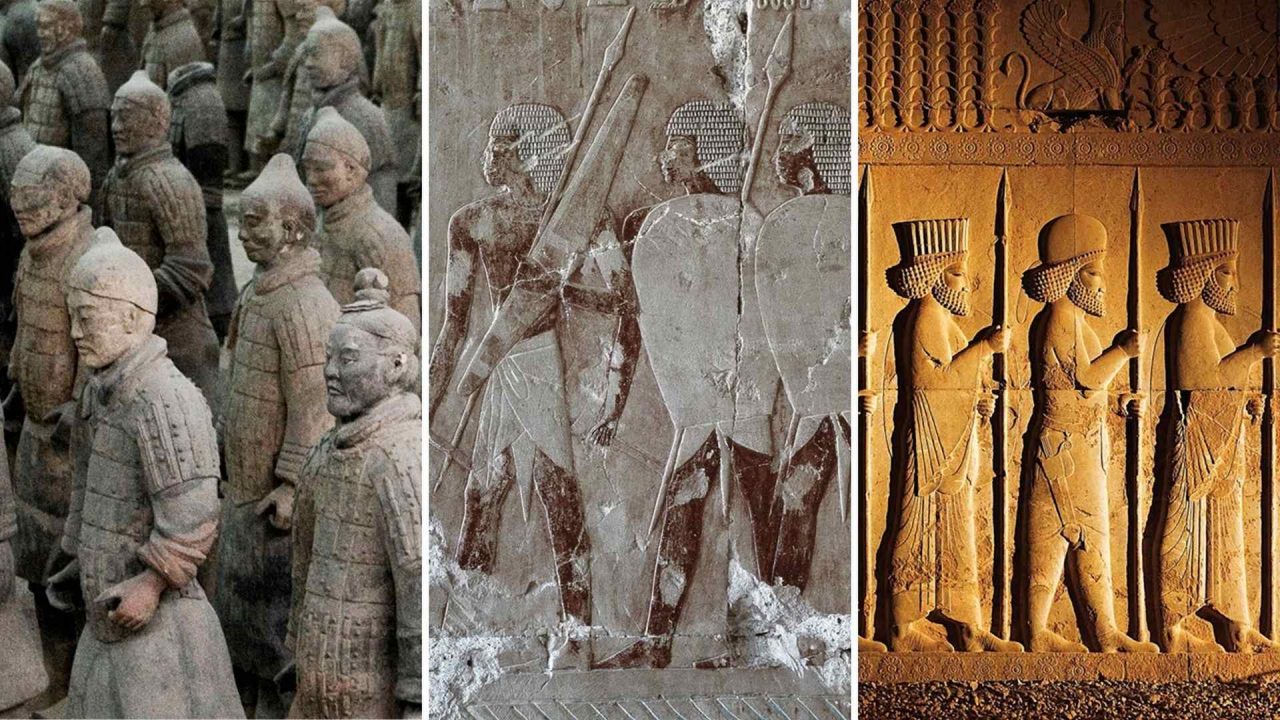 history in china egypt and iran