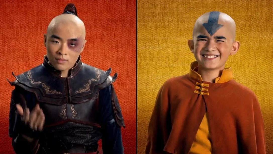 تصویر آنگ و زوکو از لایو اکشن Avatar: The Last Airbender منتشر شد - گیمفا