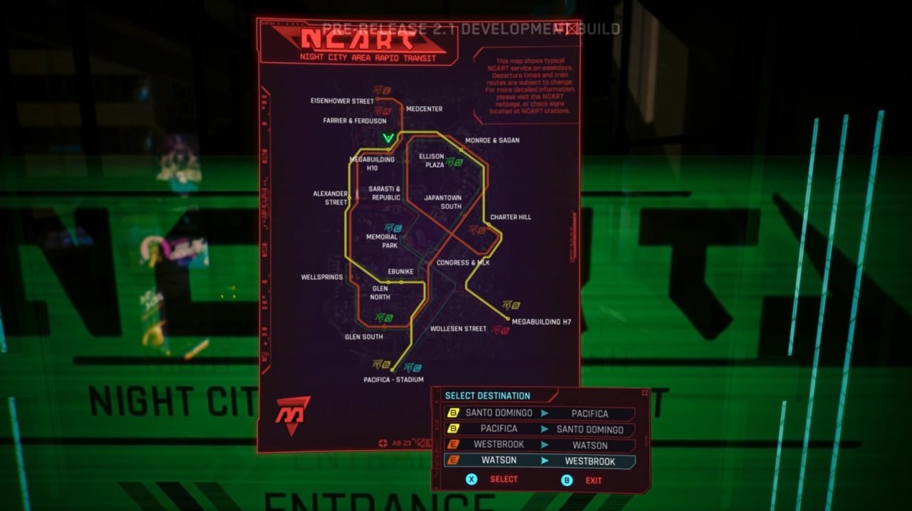 Cyberpunk 2077: آپدیت ۲.۱ مترو را به بازی اضافه خواهد کرد - تی ام گیم