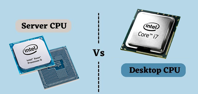 تفاوت پردازنده های سرور و کامپیوتر