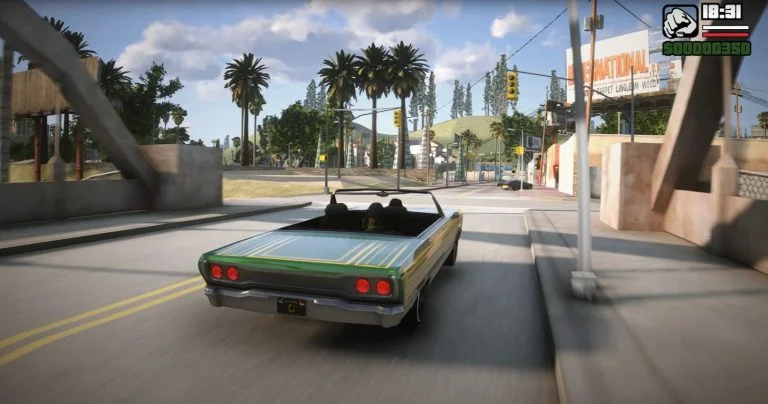 ویدیو: بازسازی GTA San Andreas از سوی طرفداران با Unreal Engine 5 - گیمفا