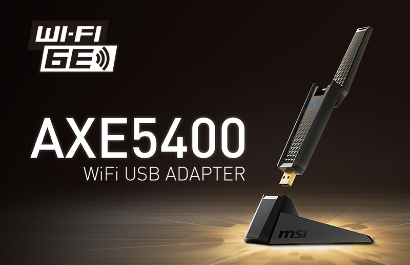 دانگل بیسیم سه بانده MSI AXE5400 سریع و مطمئن - گیمفا