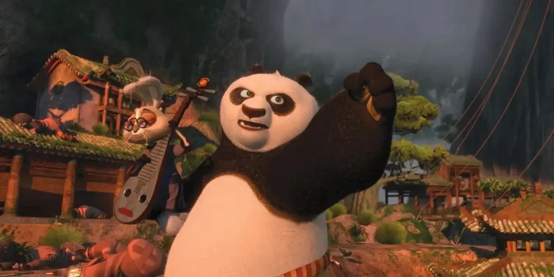 انیمیشن kung fu panda 4