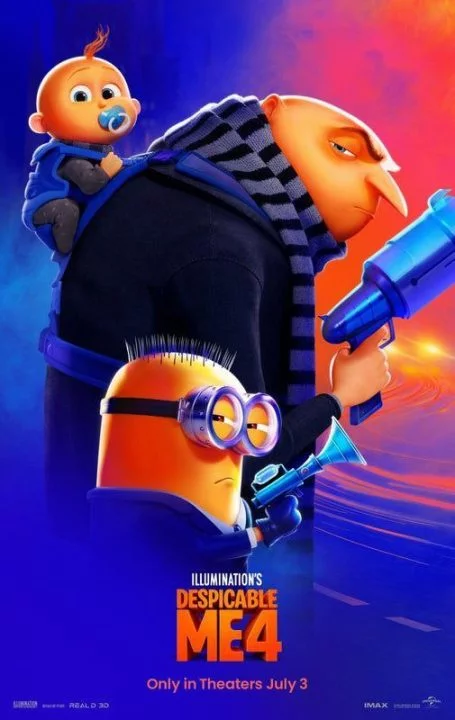 پوستر انیمیشن Despicable Me 4 منتشر شد - گیمفا