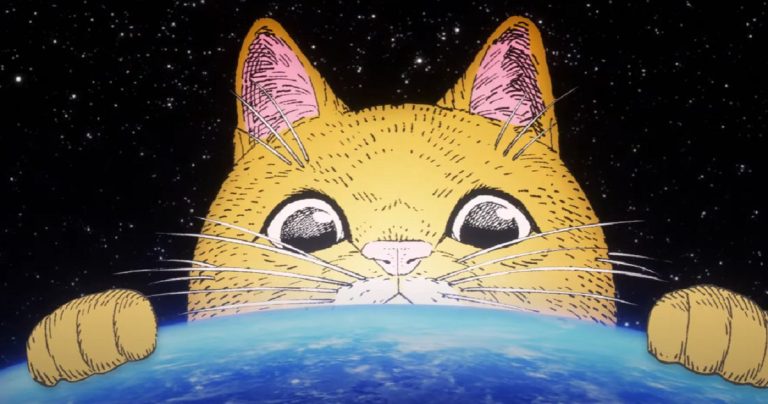 آخرالزمان گربه‌ای در تریلر رونمایی انیمه Night of the Living Cat - گیمفا
