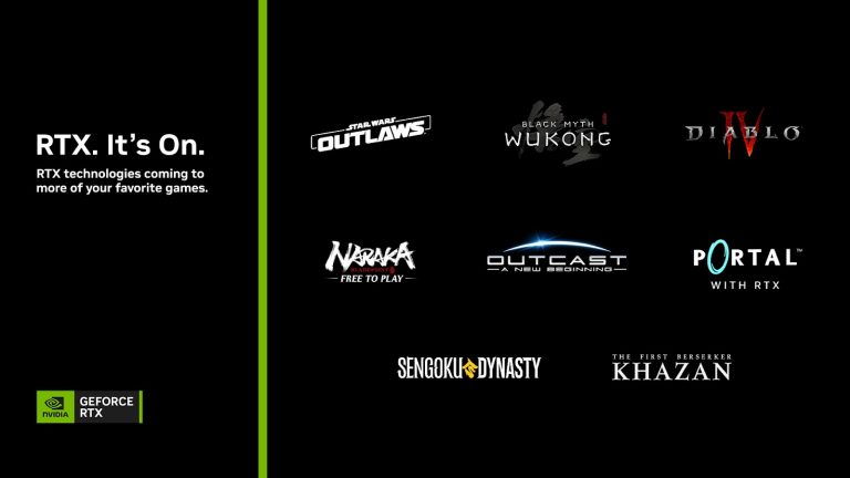 ویدیو: Star Wars Outlaws و Diablo 4 به همراه عناوین دیگر از جدیدترین ویژگی‌های RTX پشتیبانی خواهند کرد