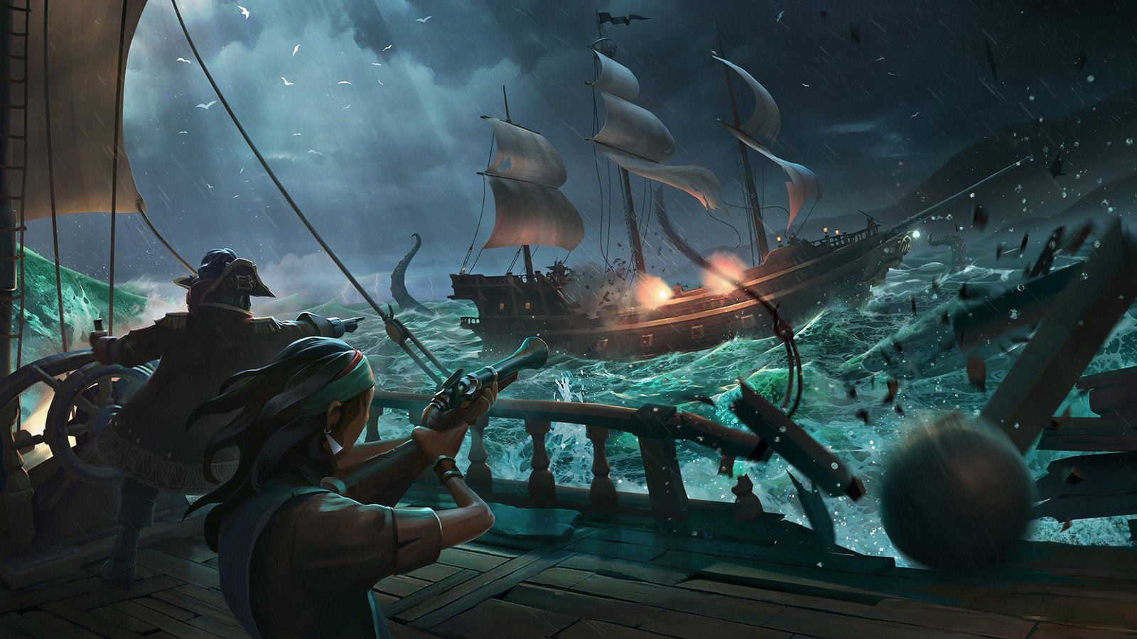 بیشترین بازی‌های دانلود شده ماه آوریل PS5 در اروپا؛ Sea of Thieves در صدر