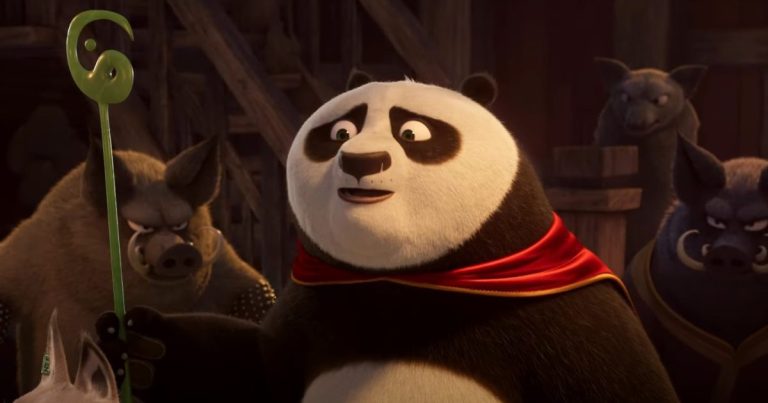 زد و خورد پو در ویدیو جدید Kung Fu Panda 4 - گیمفا