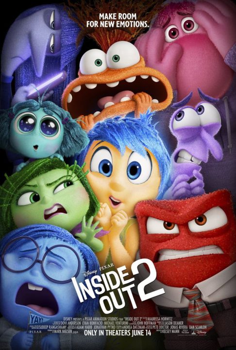 نمایش خجالت و حسادت در پوستر و تریلر جدید انیمیشن Inside Out 2 - گیمفا