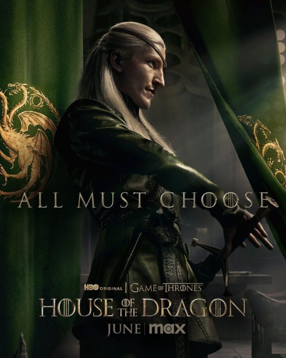 صف‌آرایی سبز‌ها و سیاه‌ها در پوسترهای جدید فصل دوم House of the Dragon - گیمفا