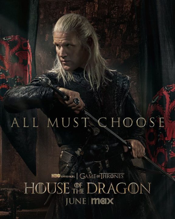 صف‌آرایی سبز‌ها و سیاه‌ها در پوسترهای جدید فصل دوم House of the Dragon - گیمفا