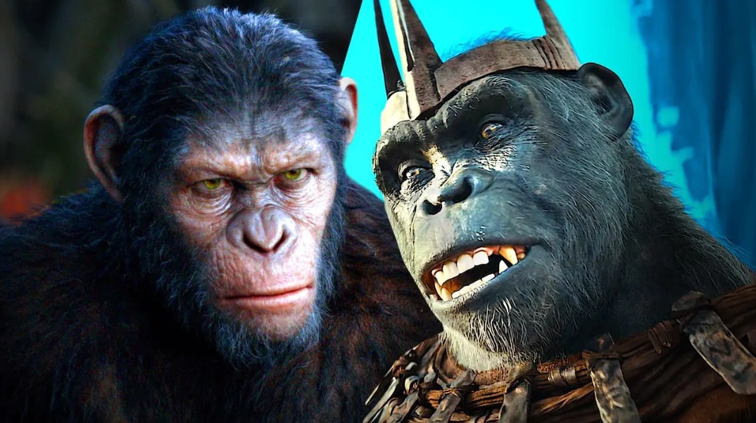 جنگ میان میمون‌ها در تیزر جدید فیلم Kingdom of the Planet of the Apes - گیمفا