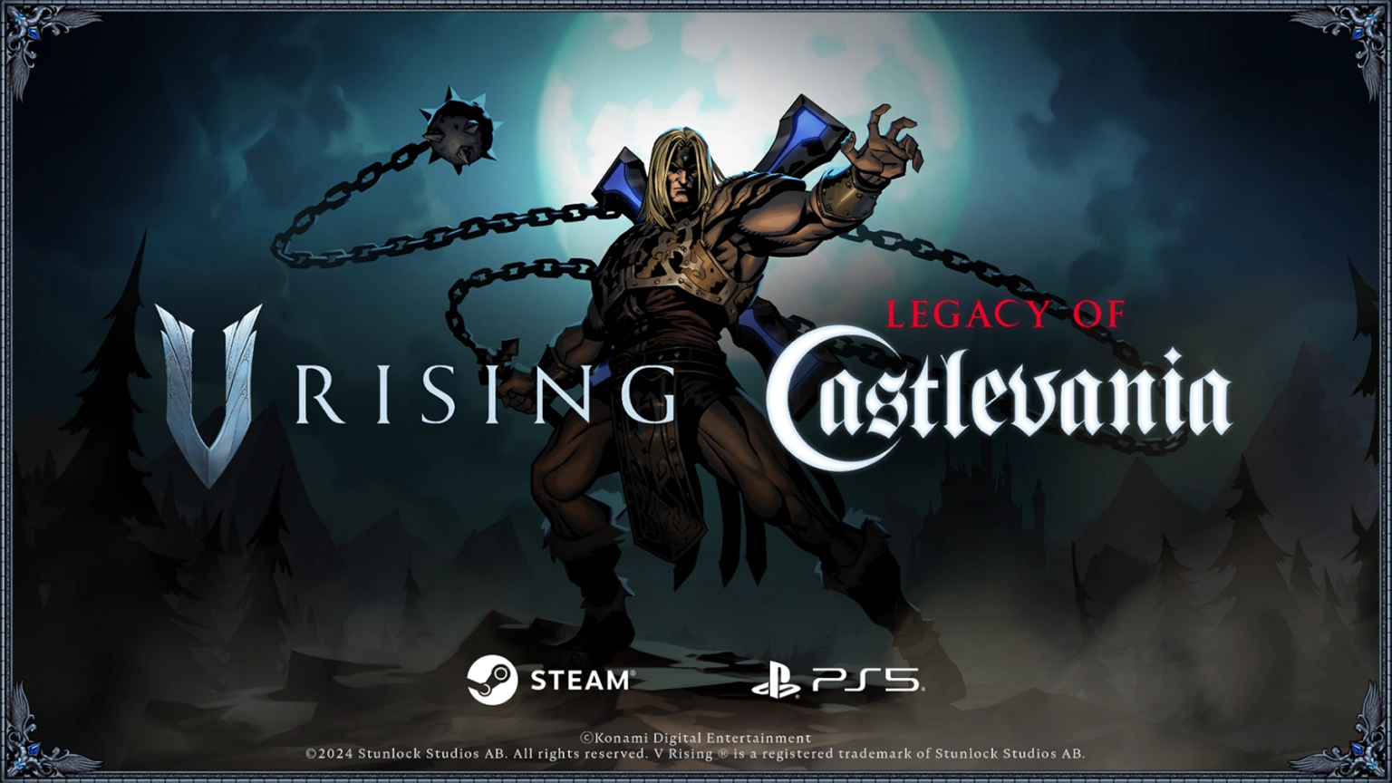 ویدیو: همکاری V Rising و Castlevania در تاریخ ۱۹ اردیبهشت رخ خواهد داد - گیمفا