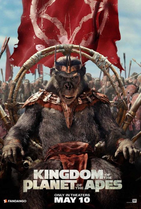 تیزر و پوستر فیلم Kingdom of the Planet of the Apes منتشر شد