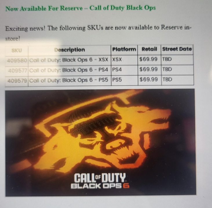 بازی Call of Duty: Black Ops 6 برای PS4 و Xbox One عرضه می شود