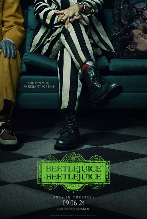 پوستر جدید فیلم Beetlejuice Beetlejuice منتشر شد