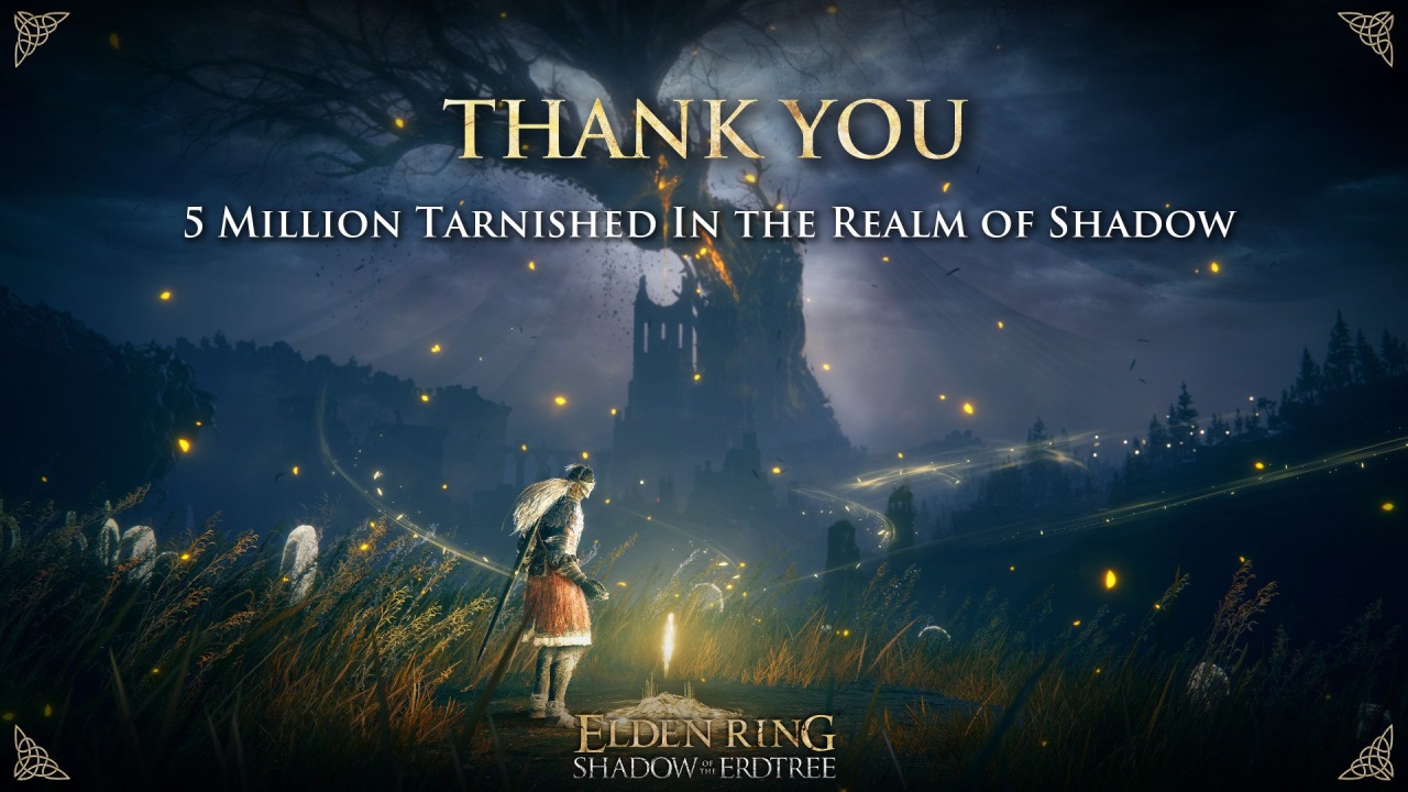 رسمی: Elden Ring Shadow of the Erdtree تنها در سه روز ابتدایی عرضه ۵ میلیون نسخه فروخته است