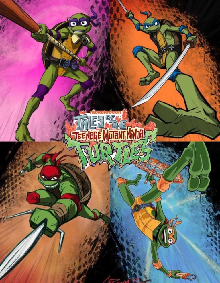 Tales of the Teenage Mutant Ninja Turtles (TV Series 2024– ) - گیمفا: اخبار، نقد و بررسی بازی، سینما، فیلم و سریال