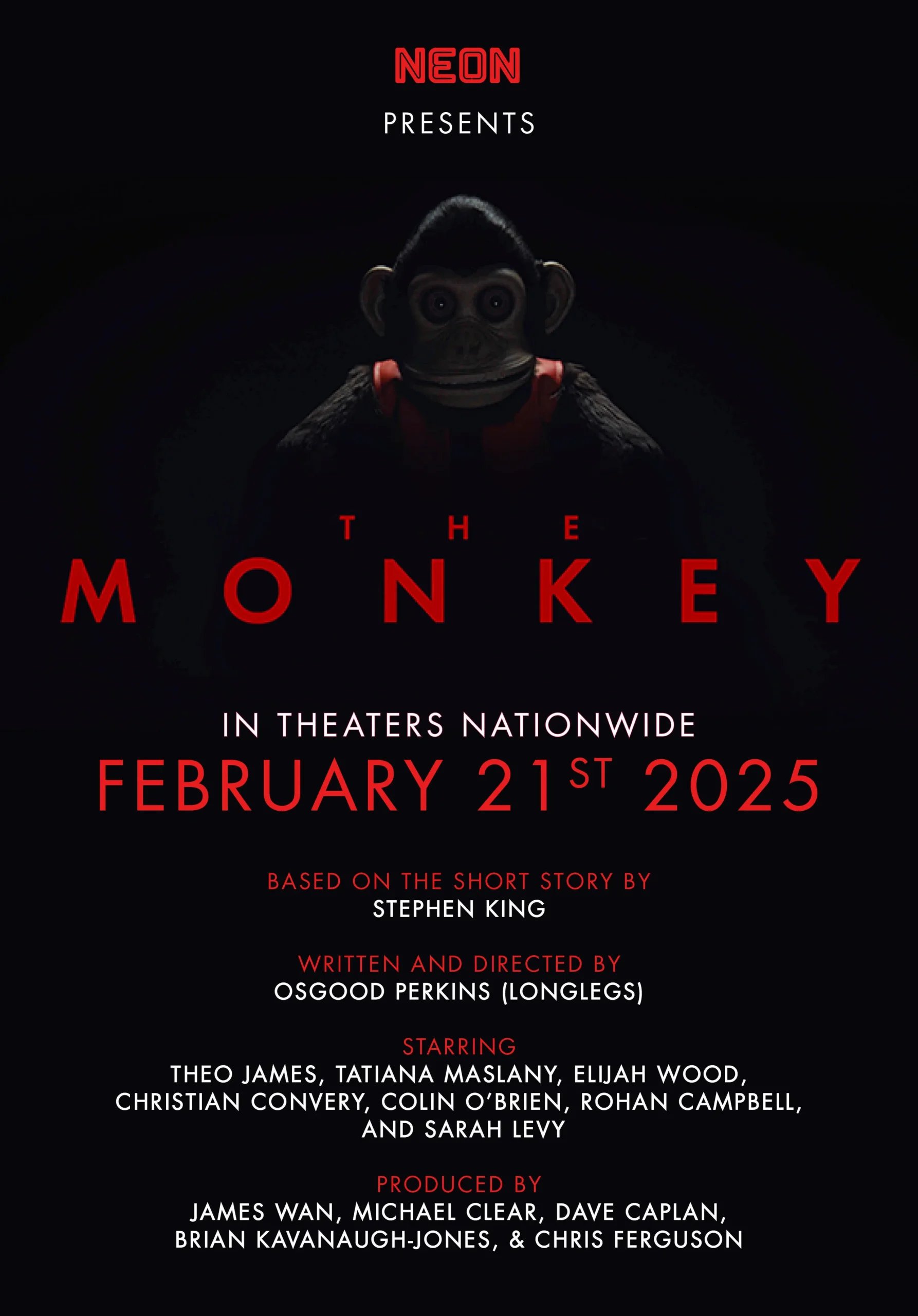 پوستر فیلم the monkey