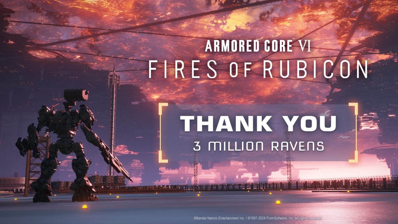 فروش بازی Armored Core 6: Fires of Rubicon به بیش از ۳ میلیون نسخه رسید - گیمفا