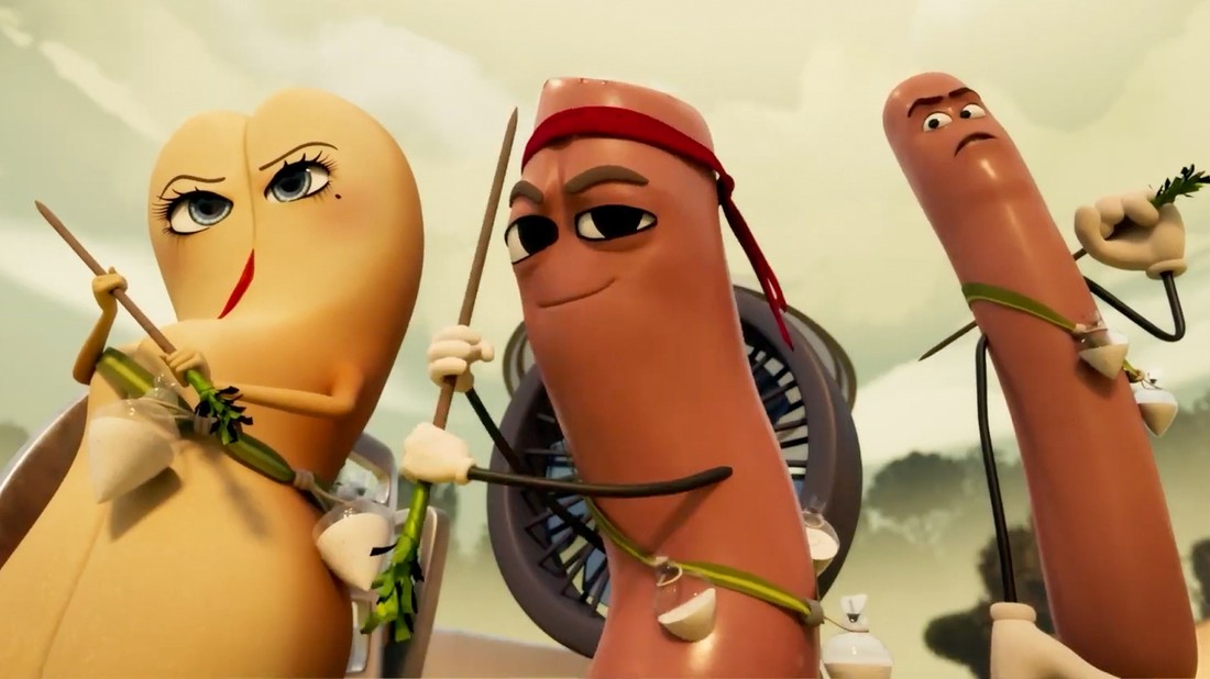 انیمیشن سریالی sausage party foodtopia