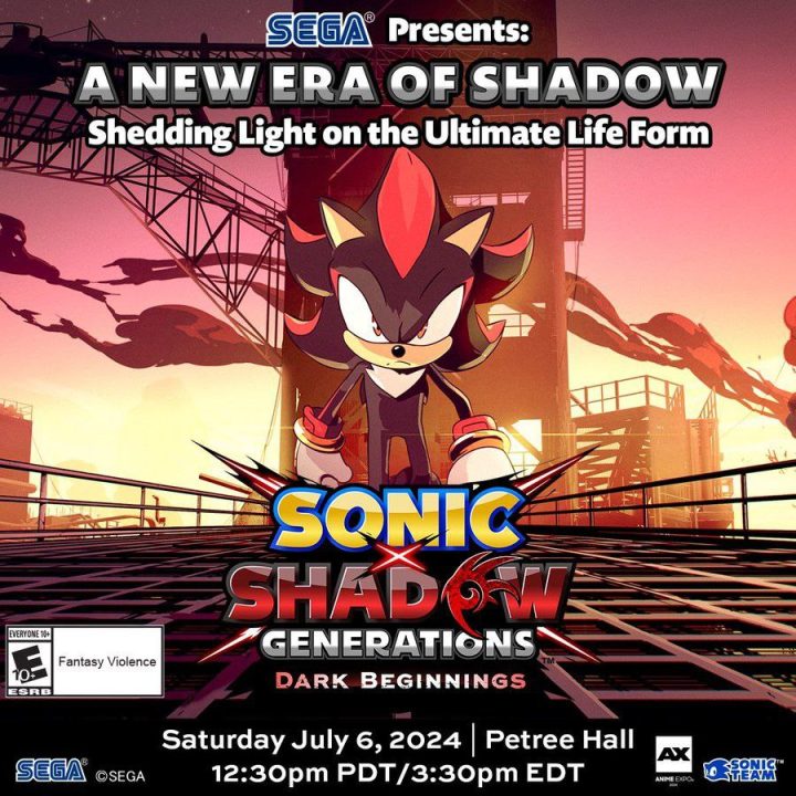 انتشار تریلر و پوستر انیمیشن Sonic x Shadow Generations Dark Beginnings - گیمفا