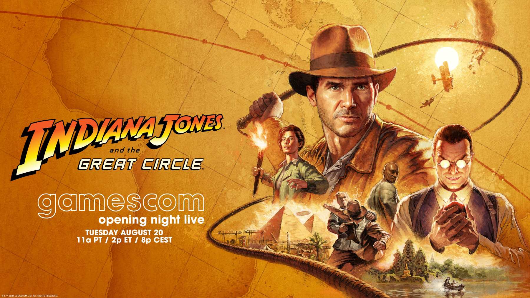 بازی Indiana Jones and the Great Circle در افتتاحیه Gamescom حضور خواهد داشت - گیمفا