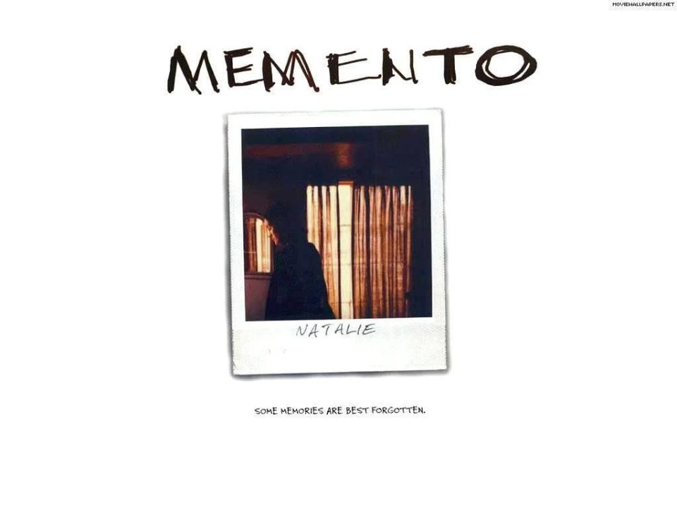 پوستر فیلم memento در ژانر هیجانی