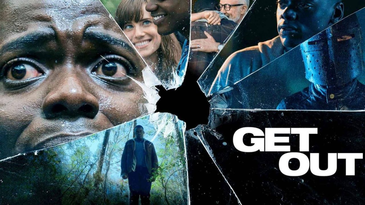 پوستر فیلم get out در ژانر هیجانی