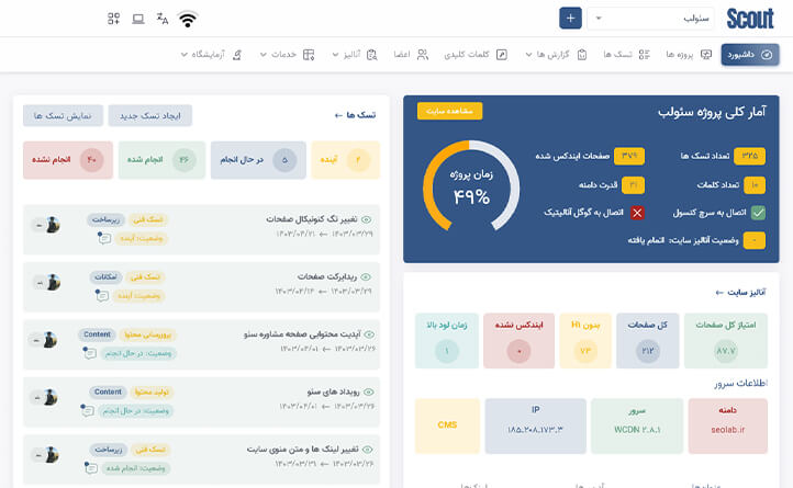 اسکاوت ابزار جامع تحلیل سئو برای تمامی سطوح کاربران، از مبتدی تا حرفه‌ای - گیمفا