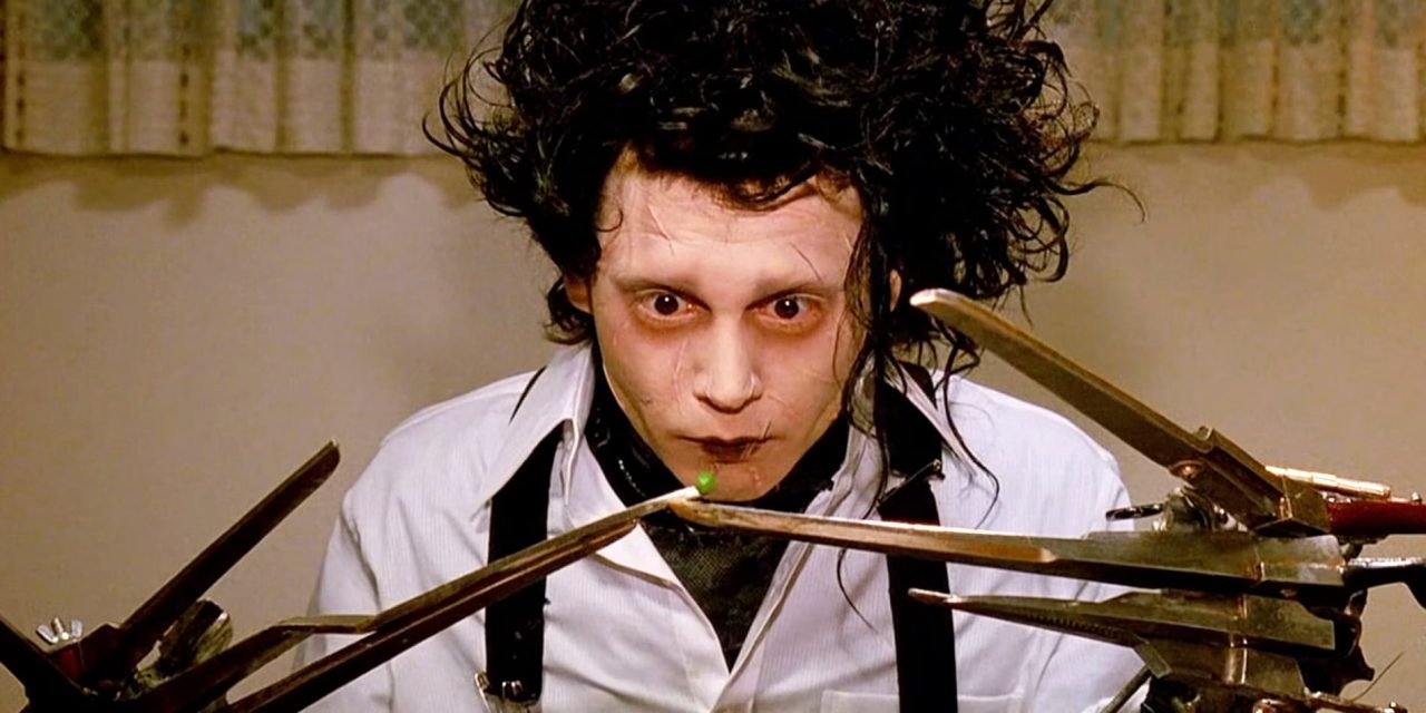 دپ در فیلم edward scissorhands