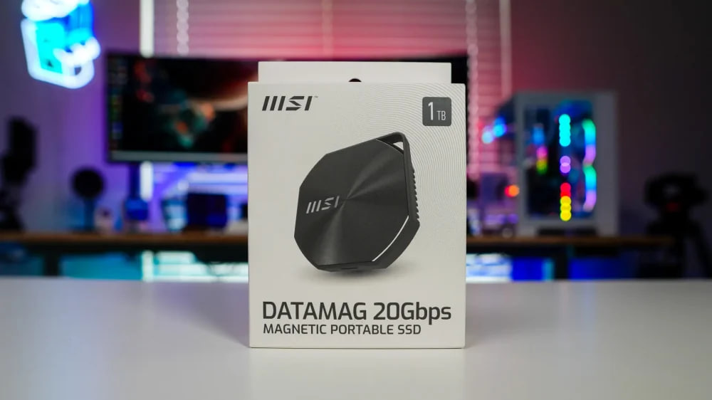 معرفی ویژگی‌های اس اس دی پرتابل  MSI DATAMAG - گیمفا