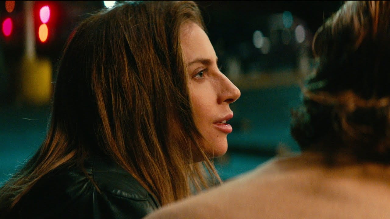 گاگا در فیلم a star is born