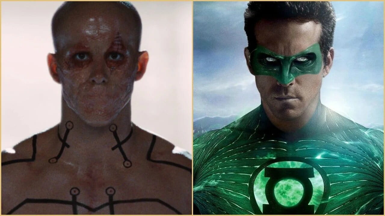 رایان رینولدز در نقش weapon xi و green lantern